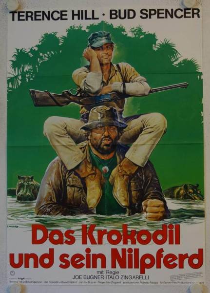 Im for the Hippopotamus original release german movie poster